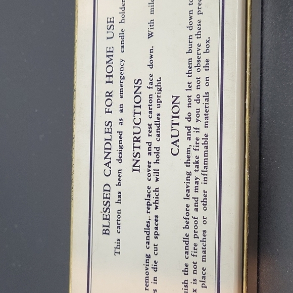 Blessed Candles For Home Use / Vintage - Picture 13 of 13